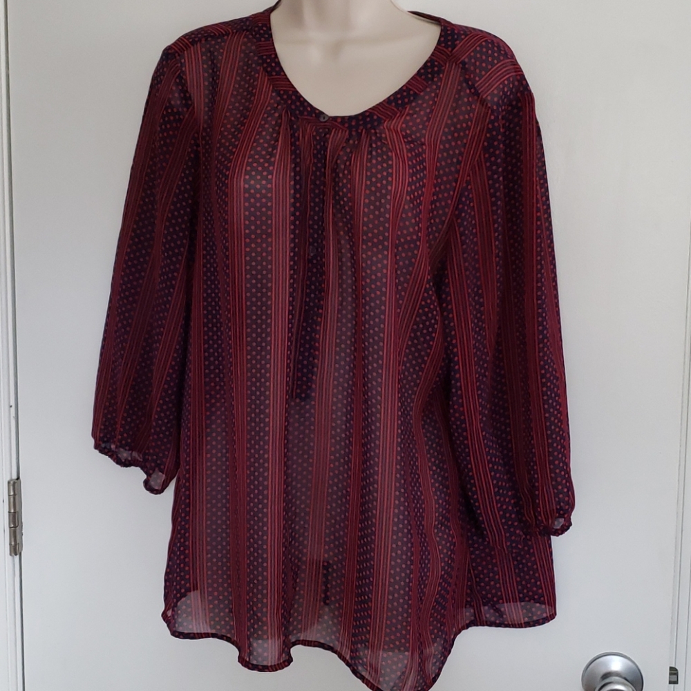 Loft Factory Blouse Size L